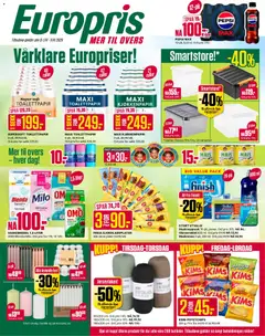 Forhåndsvisning av Europris kundeavis gyldig fra 07.04.2026