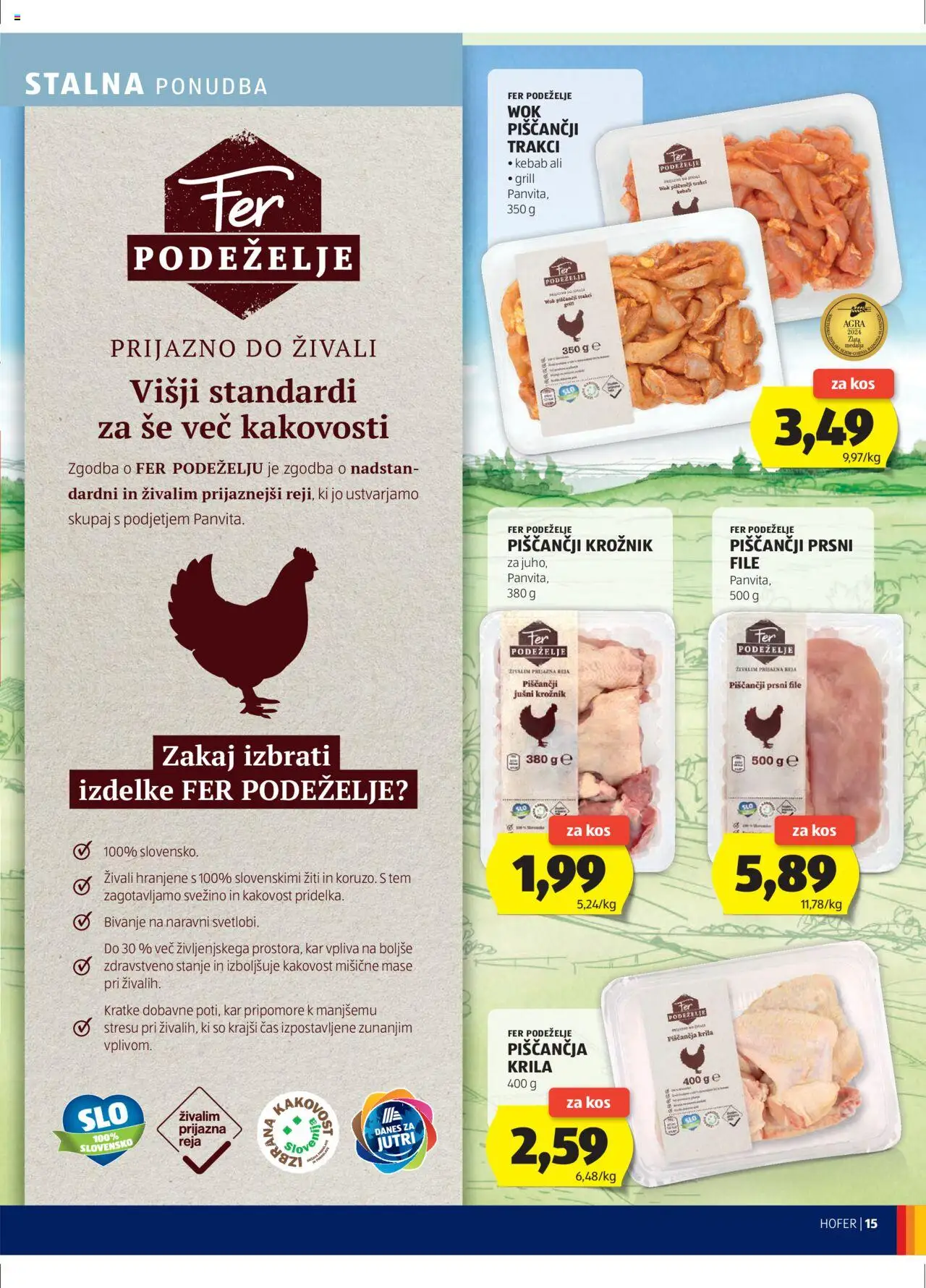 Hofer SI katalog | vrijedi od 14.08.2025 | Stranica: 15