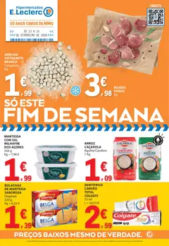 Pré-visualização E.Leclerc Catálogo Fim de Semana válido de 13.02.2026