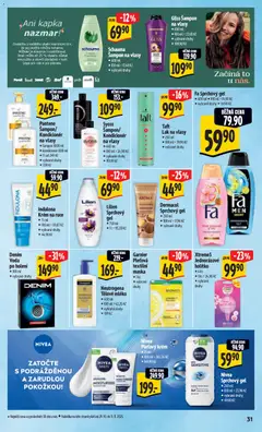 Náhled letáku Albert leták - Hypermarket od 29.10.2025 | Strana: 40 | Produkty: Krém na ruce, Sprchový gel, Persil, Šampon