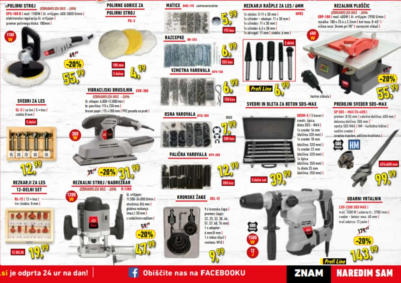Novi Inter Diskont katalog ponudbe – veljaven od 21.04.2026 | Stran: 3 | Izdelki: Adapter, Kos, Gobice, Beton