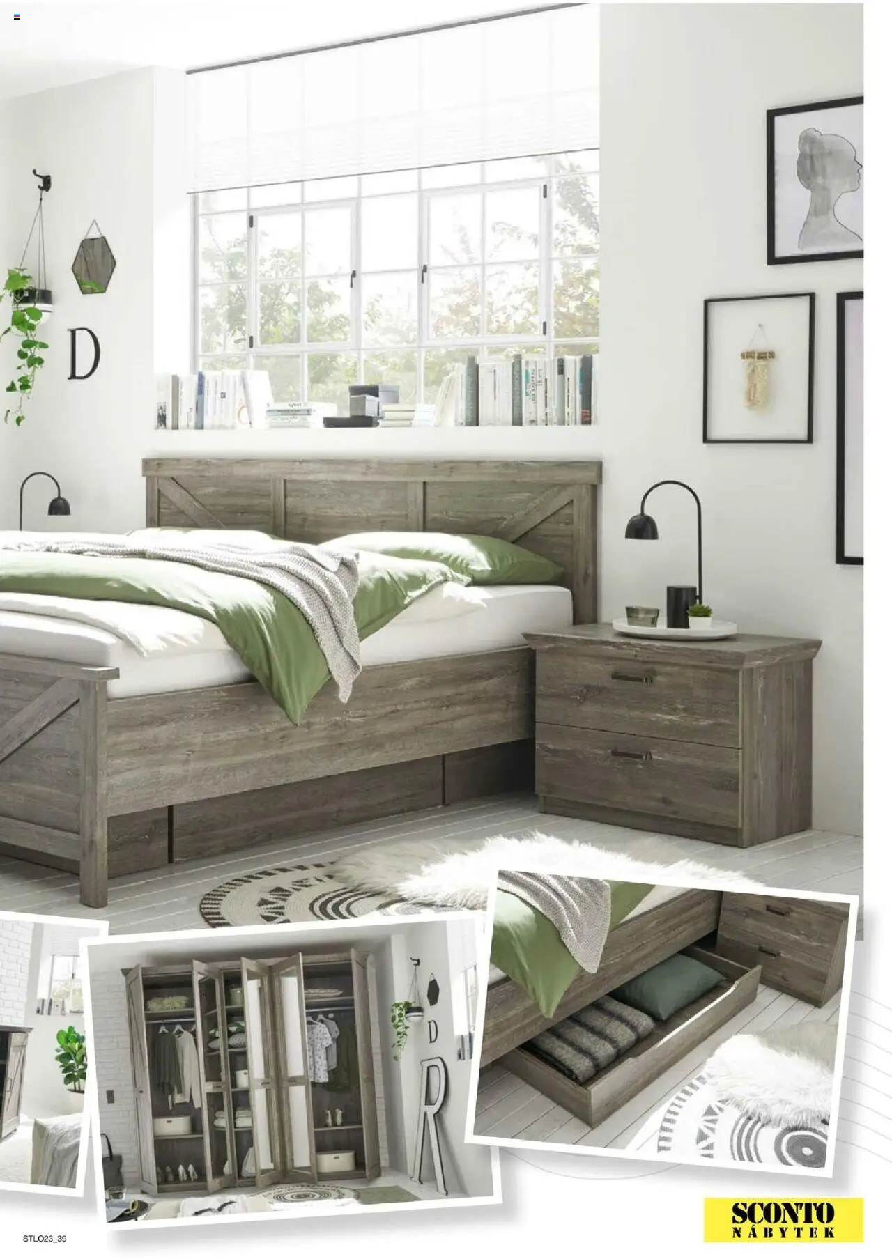 Sconto nábytek katalog - Ložnice od 01.01.2025 | Strana: 39 | Produkty: Nábytek