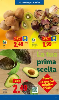 Anteprima del volantino Kiwi, Kiwi al kg valido a partire dal 09.03.2026 | Pagina: 11