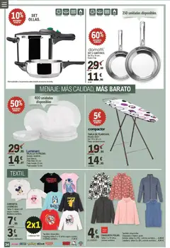 Vista previa E.Leclerc folleto válido desde el 07.01.2026 | Página: 34 | Productos: Chaleco, Chaqueta, Mouse, Βρεφικό κρεβάτι