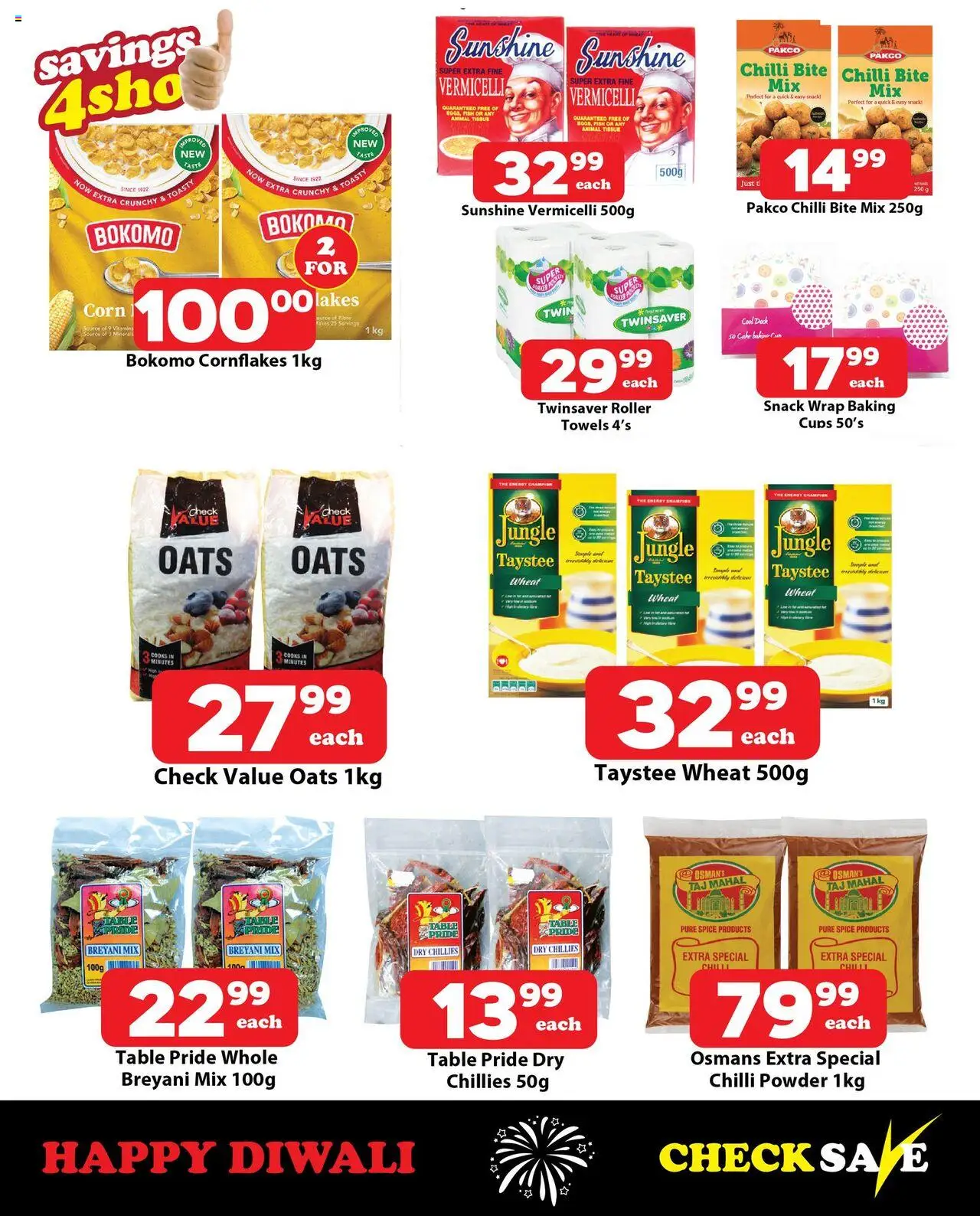 New Check Save catalogue – valid from 08.10.2025 | Page: 8 | Products: Corn, Table, Oats, Powder