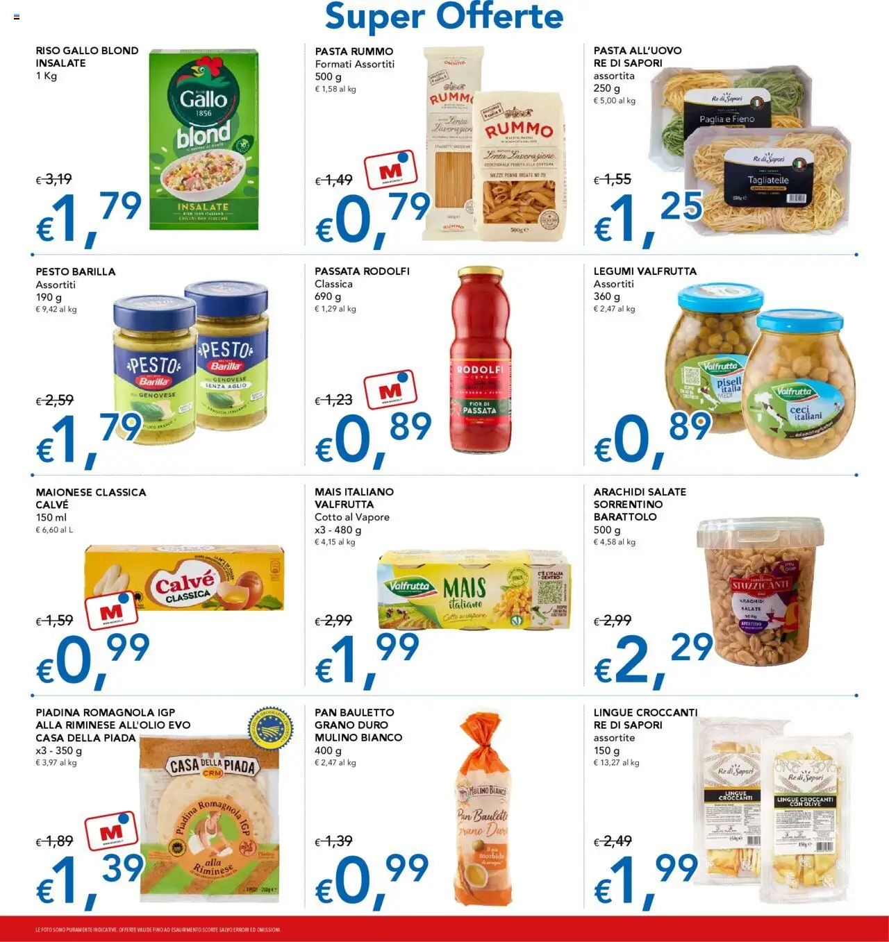 Volantino Migross del 13.08.2025 | Pagina: 9 | Prodotti: Tagliatelle, Ceci, Aglio, Aperitivo