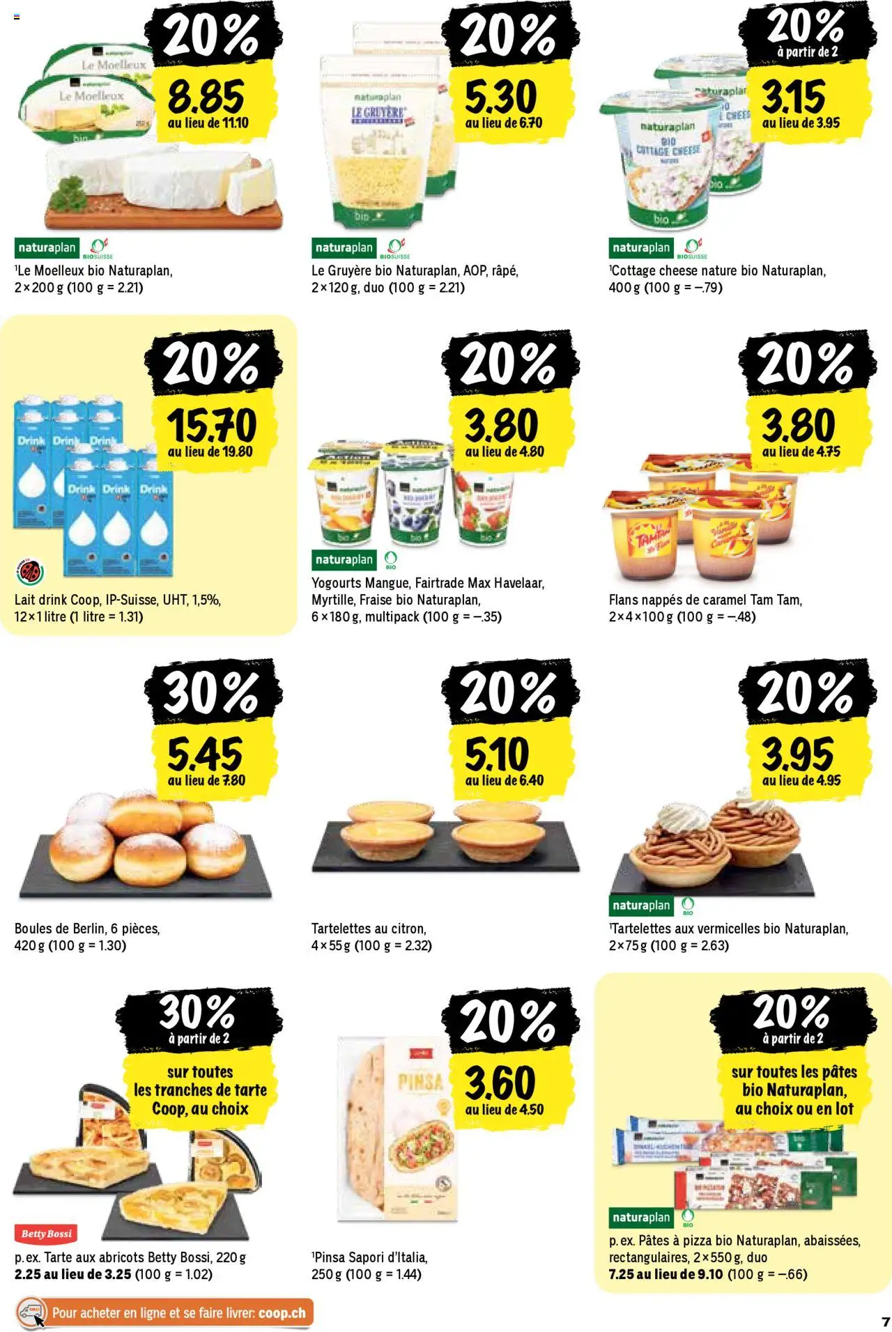 Coop - Les actions de la semaine ab 28.08.2025 | Seite: 7 | Produkte: Donuts, Pizza