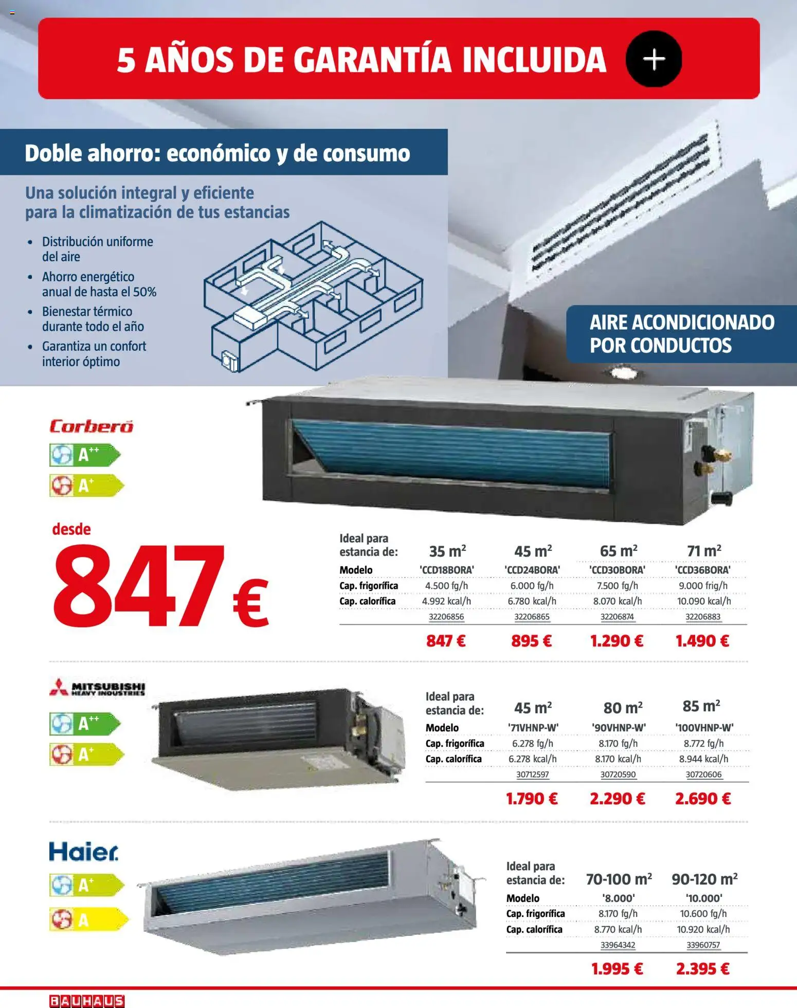 Bauhaus Climatización │ válido desde el 08.04.2026 | Página: 22 | Productos: Aire acondicionado