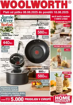 Woolworth leták od 08.08.2025 | Strana: 1 | Produkty: Hrnce, Hrnek, Cd, Tefal