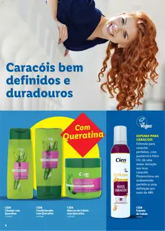 Pré-visualização CIEN Condicionador com Queratina, Condicionador com Queratina para caracóis. válido de 16.03.2026 | Página: 8 | Produtos: Shampoo, Condicionador, Máscara de cabelo