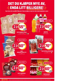 Forhåndsvisning av Coop Extra kundeavis gyldig fra 16.03.2026 | Side: 20 | Produkter: Jordbær, Bringebær, Галстук, Редька