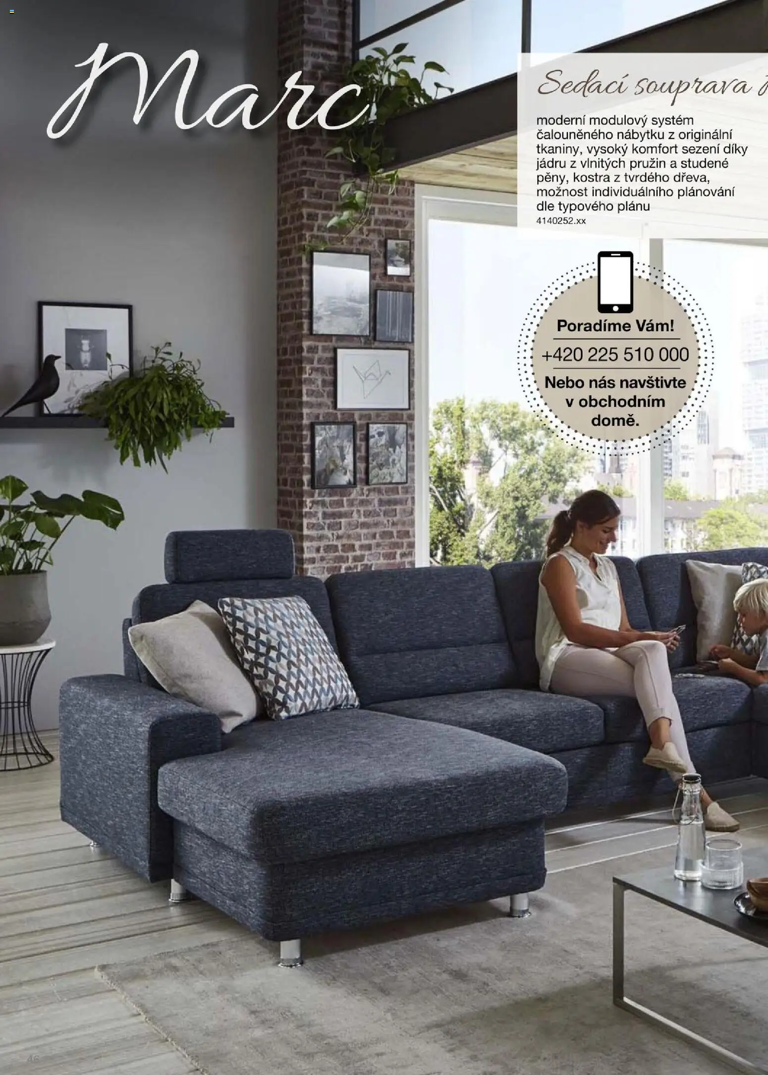 Sconto nábytek katalog - Sedačky Polipol od 01.01.2025 | Strana: 46 | Produkty: Sedací souprava