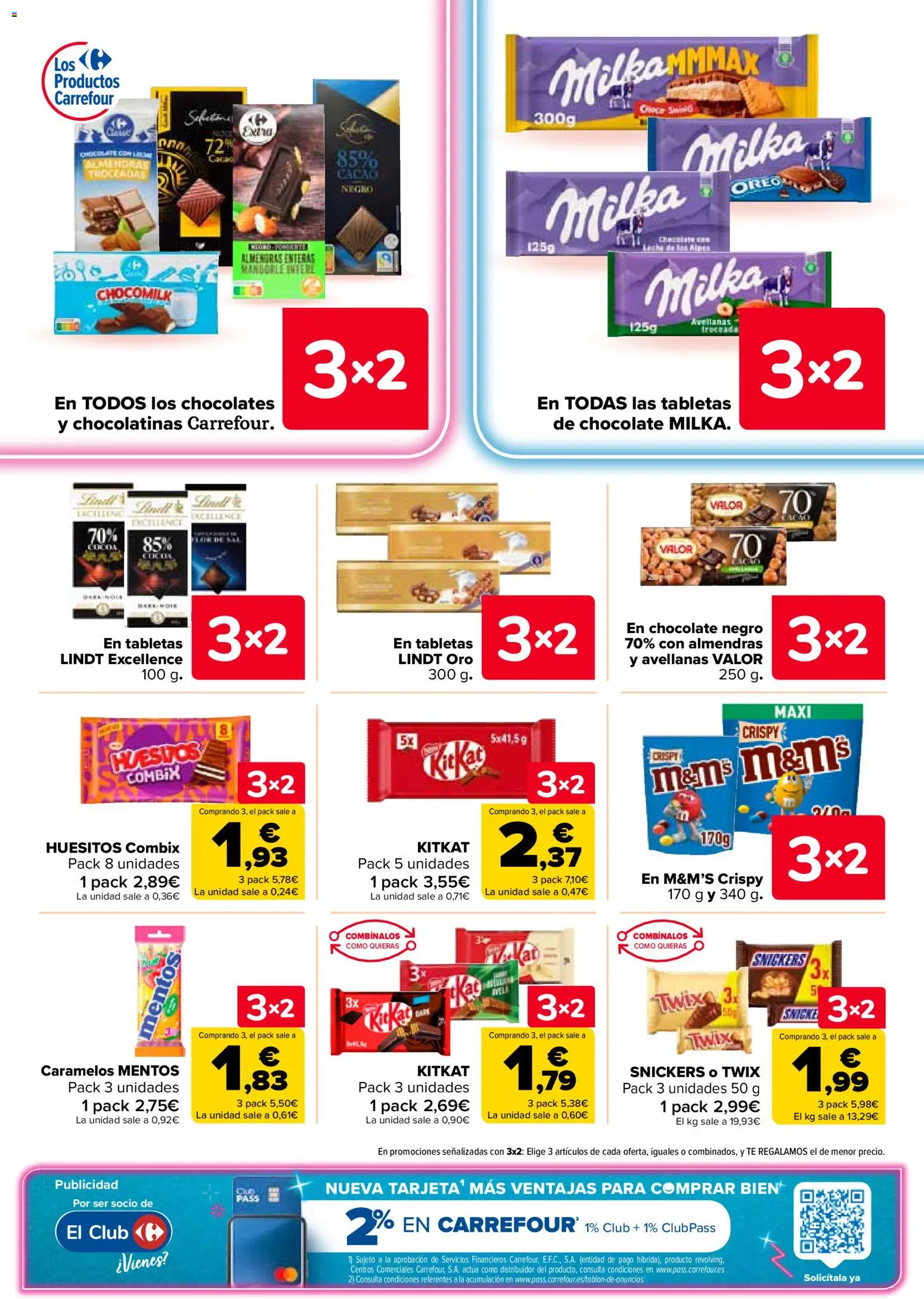 Carrefour folleto │ válido desde el 25.02.2026 | Página: 40 | Productos: Chocolatinas, Leche, Chocolate, Chocolate con leche