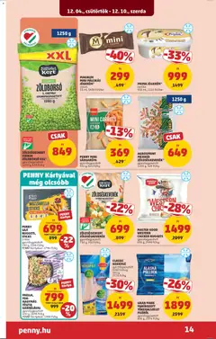 PAELLA, FOK-HAGYMÁS TÉSZTA GARNÉLÁVAL, gyorsfagyasztott, 400 g - amely érvényes a következő dátumtól: 04.12.2025 | Oldal: 18