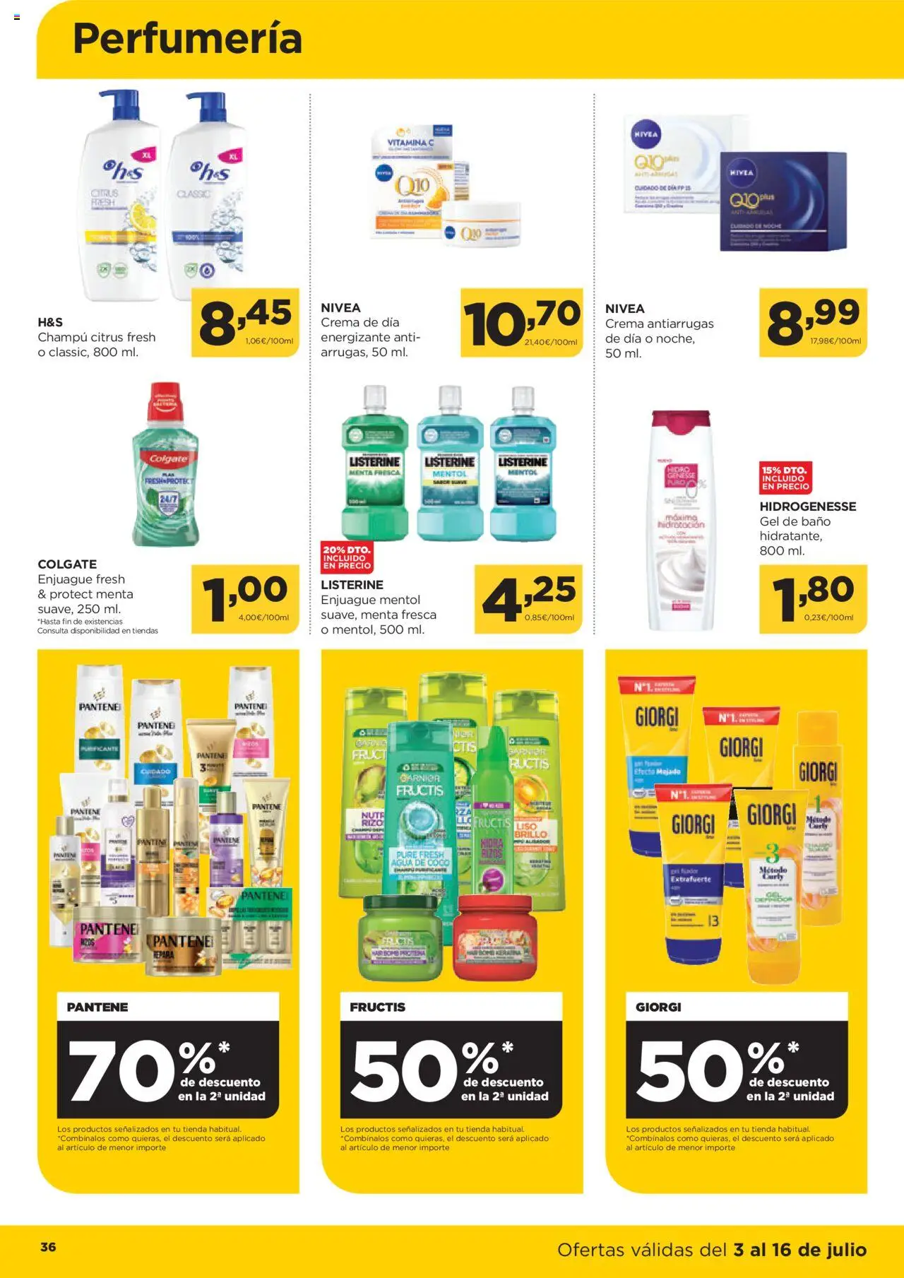 Alimerka folleto Asturias │ válido desde el 03.07.2025 | Página: 37 | Productos: Gel de baño, Τυρόπιτα, Crema, Baño