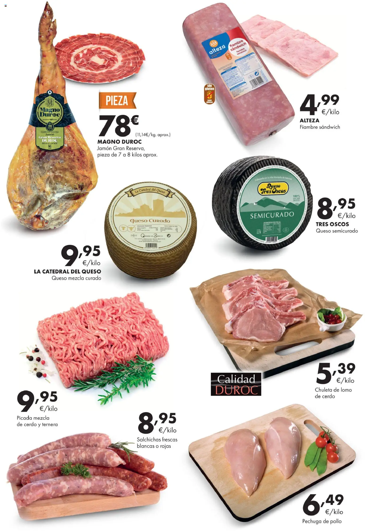 Lupa Supermercados folleto │ válido desde el 20.11.2025 | Página: 3 | Productos: Queso, Jamón, Cerdo