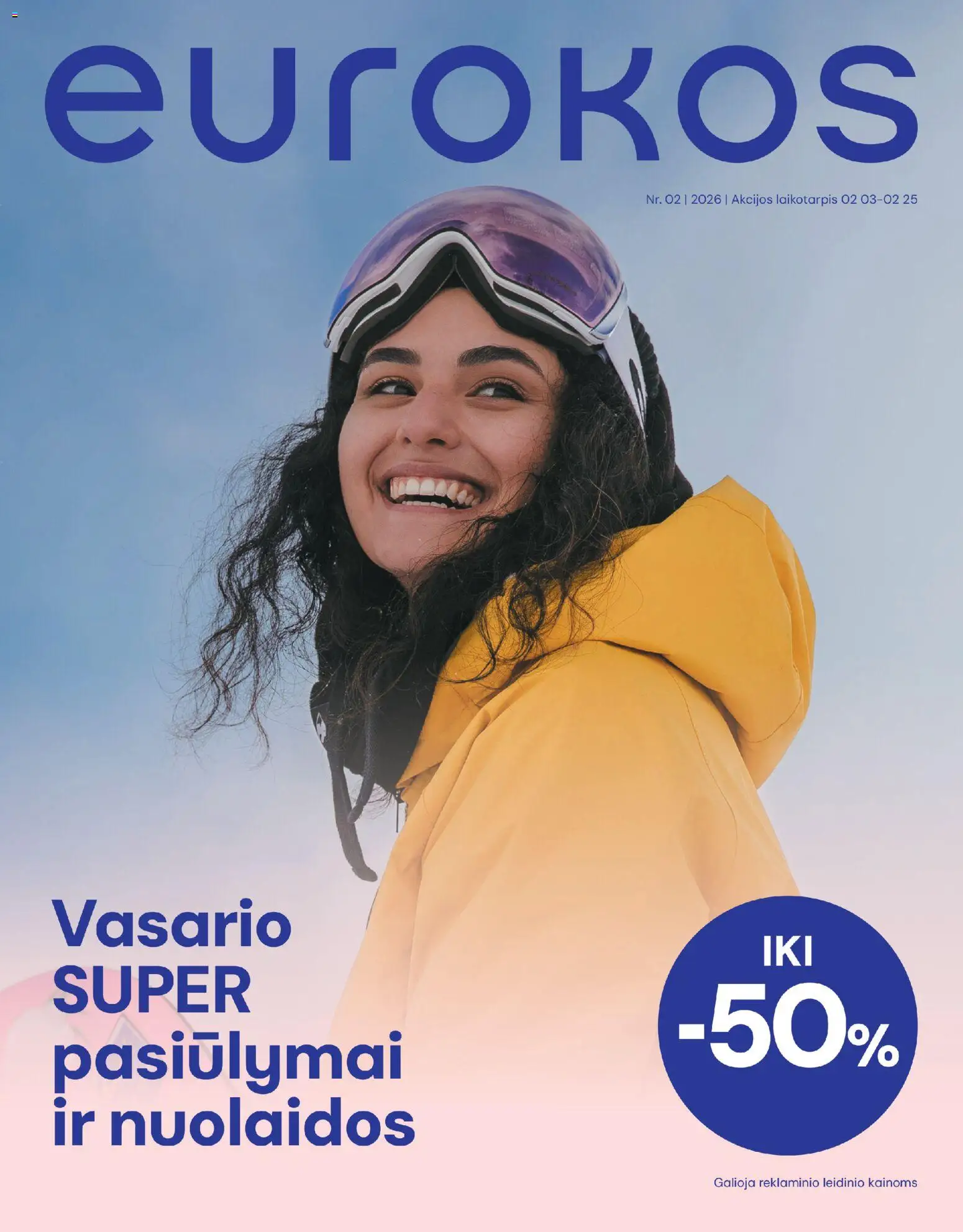 Eurokos akcijos nuo 03.02.2026 | Puslapis: 1