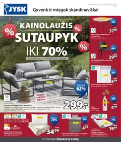 JYSK leidinių peržiūra, galiojančių nuo 29.07.2025
