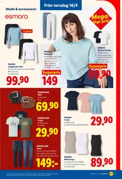 Lidl erbjudanden - Förhandsvisning av reklamblad från butik Lidl aktuell från 13.04.2026 | Sida: 24