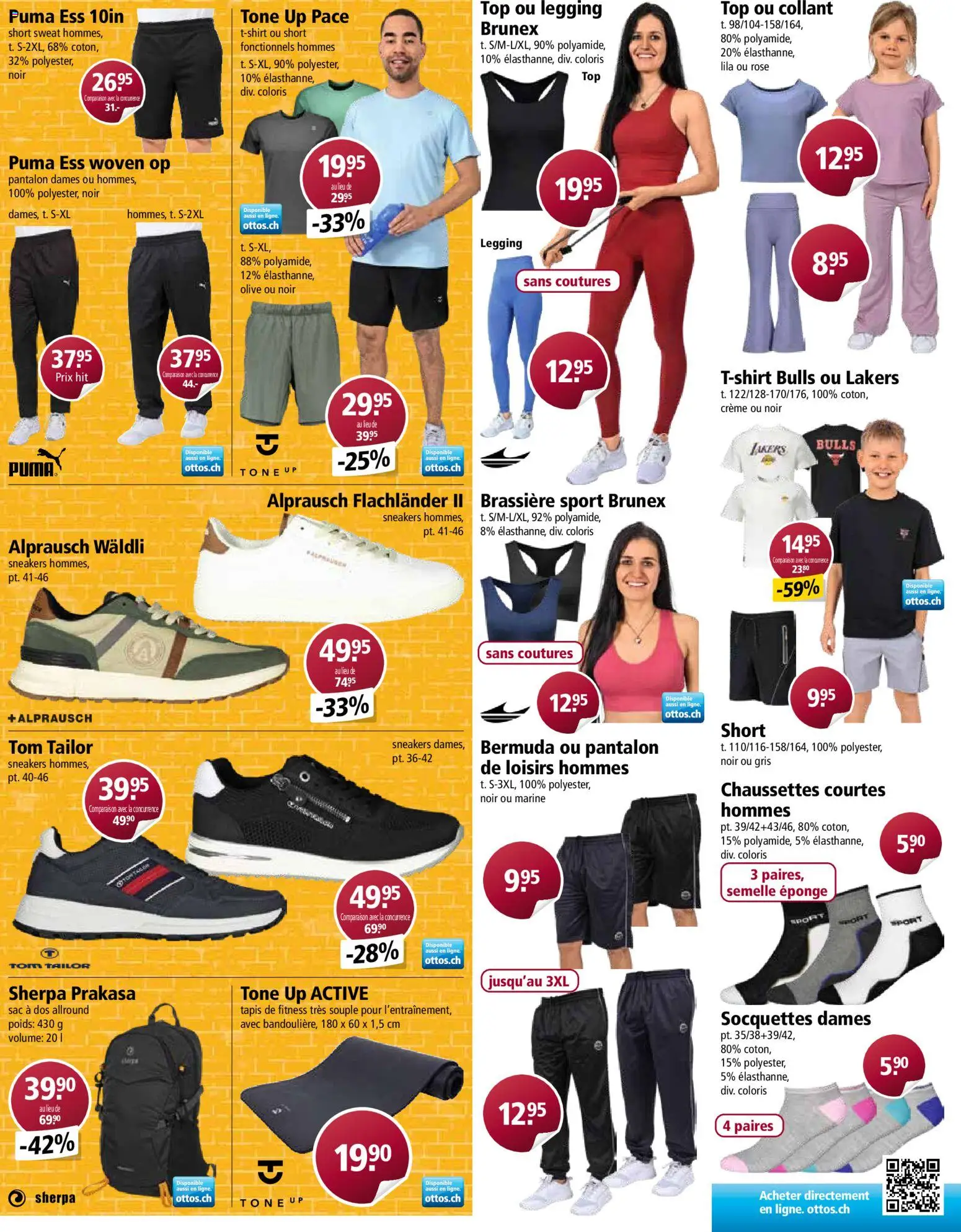 Otto's Aktionen FR – gültig ab 10.03.2026 | Seite: 7 | Produkte: Top, Bermuda, Creme