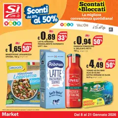Anteprima del volantino Sì con Te Market catalogo valido a partire dal 08.01.2026