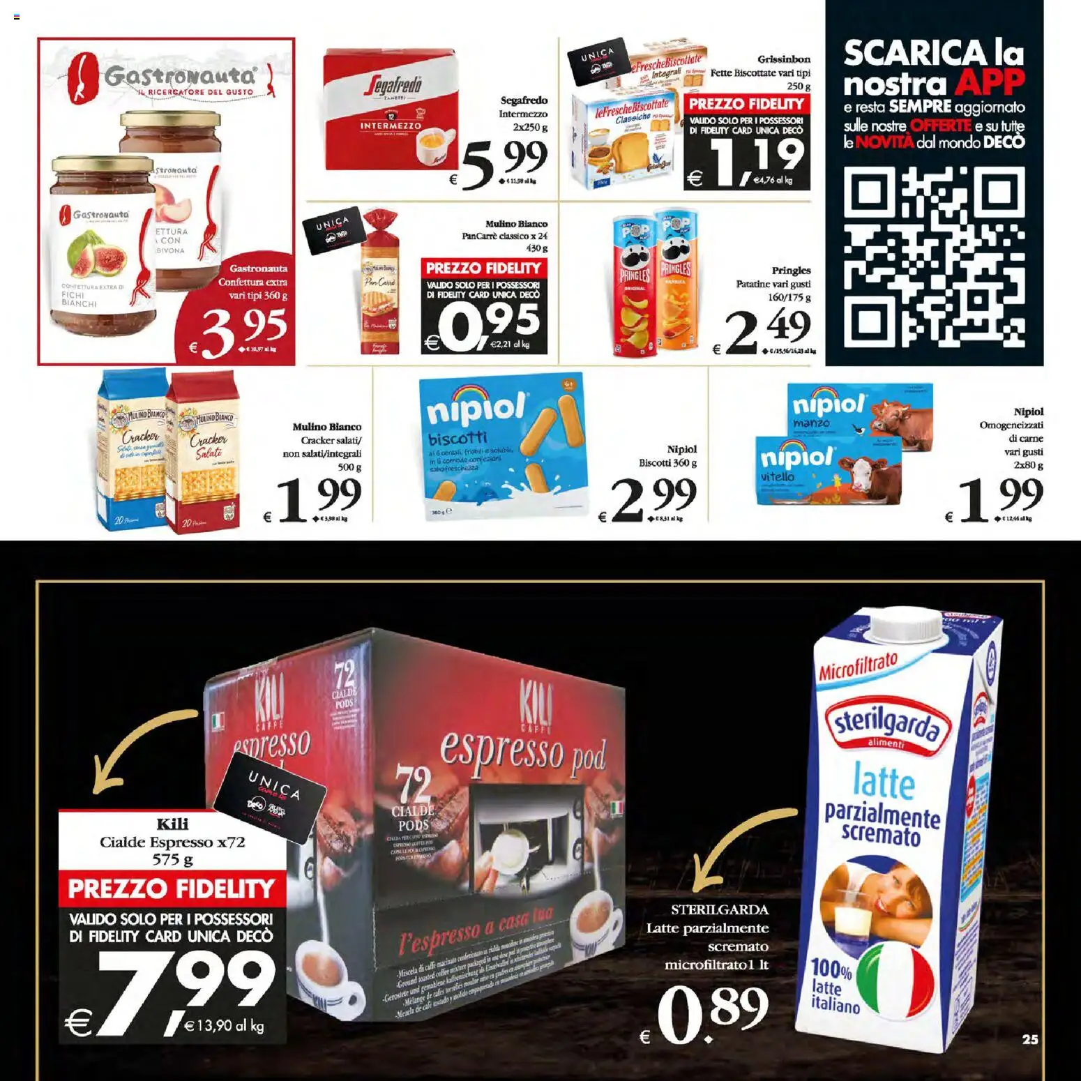 Volantino Decò del 13.01.2026 | Pagina: 25 | Prodotti: Manzo, Biscotti, Vitello, Fette biscottate