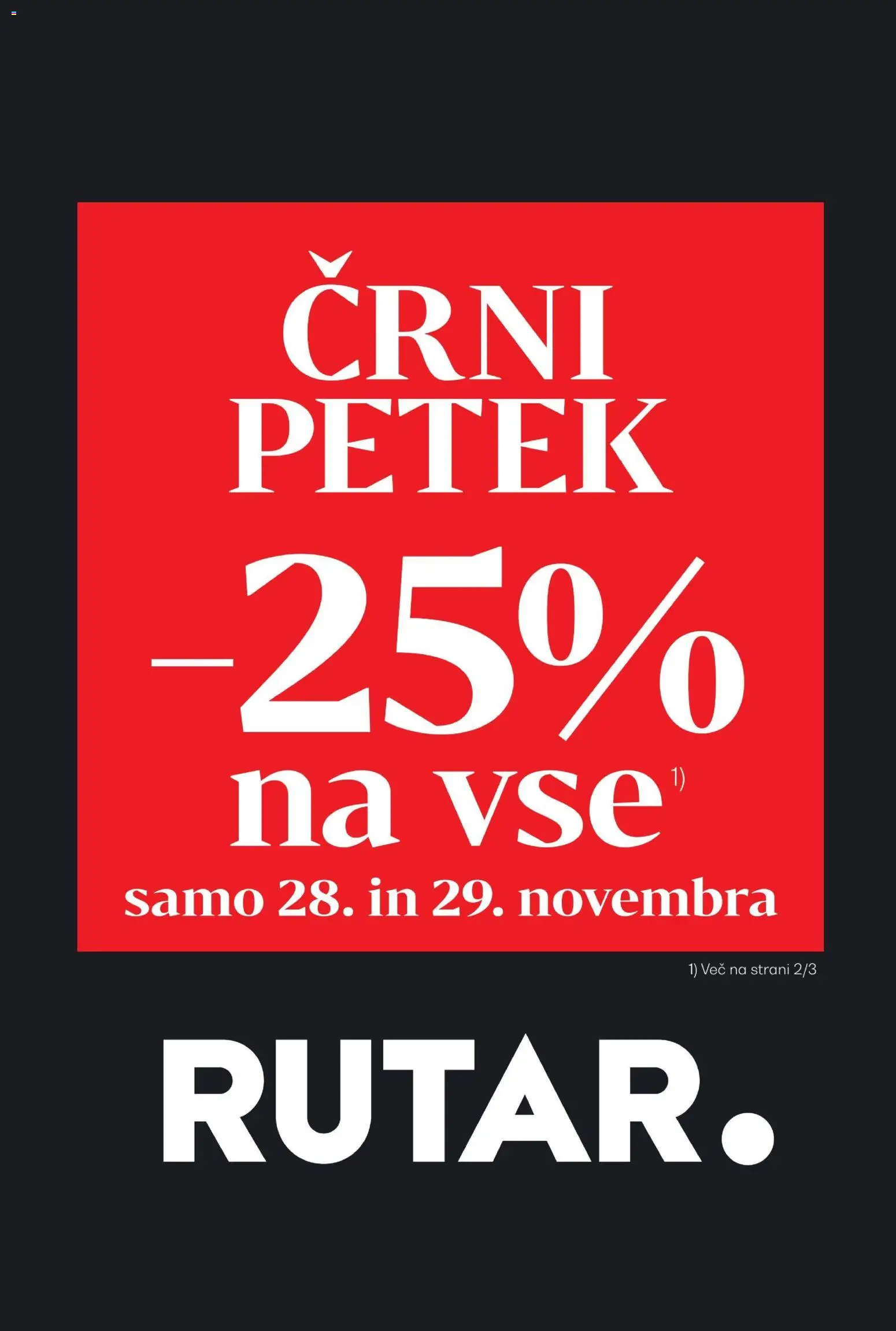 Novi Rutar katalog ponudbe – veljaven od 28.11.2025 | Stran: 1