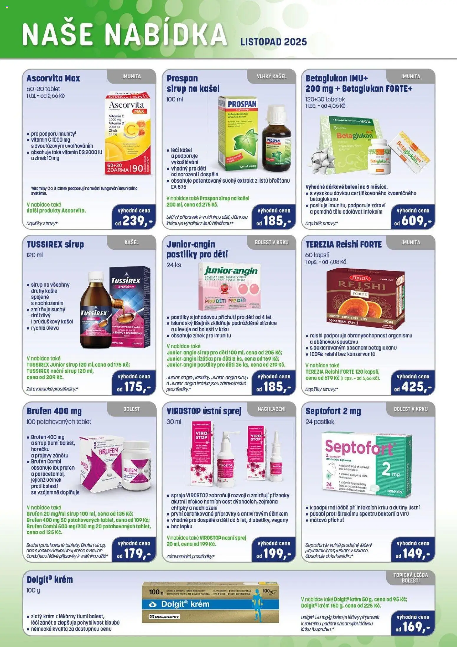 Pharmapoint leták od 01.11.2025 | Strana: 2 | Produkty: Vitamin c, Krém, Kabel, Vitamin D