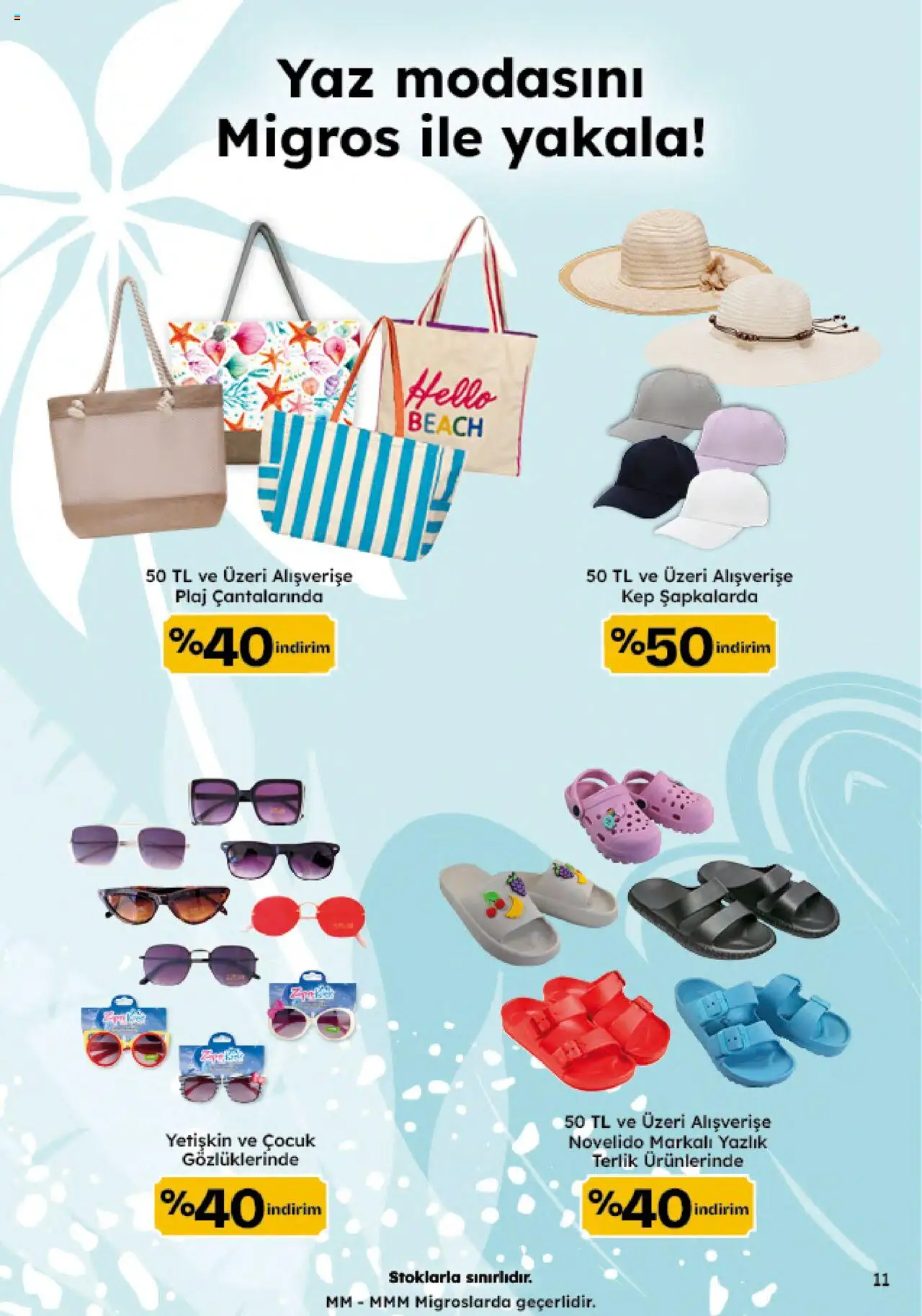 Migros Katalog - Migroskop - 07.08.2025 tarihinden itibaren geçerlidir | Sayfa: 101 | Ürünler: Terlik, Kep