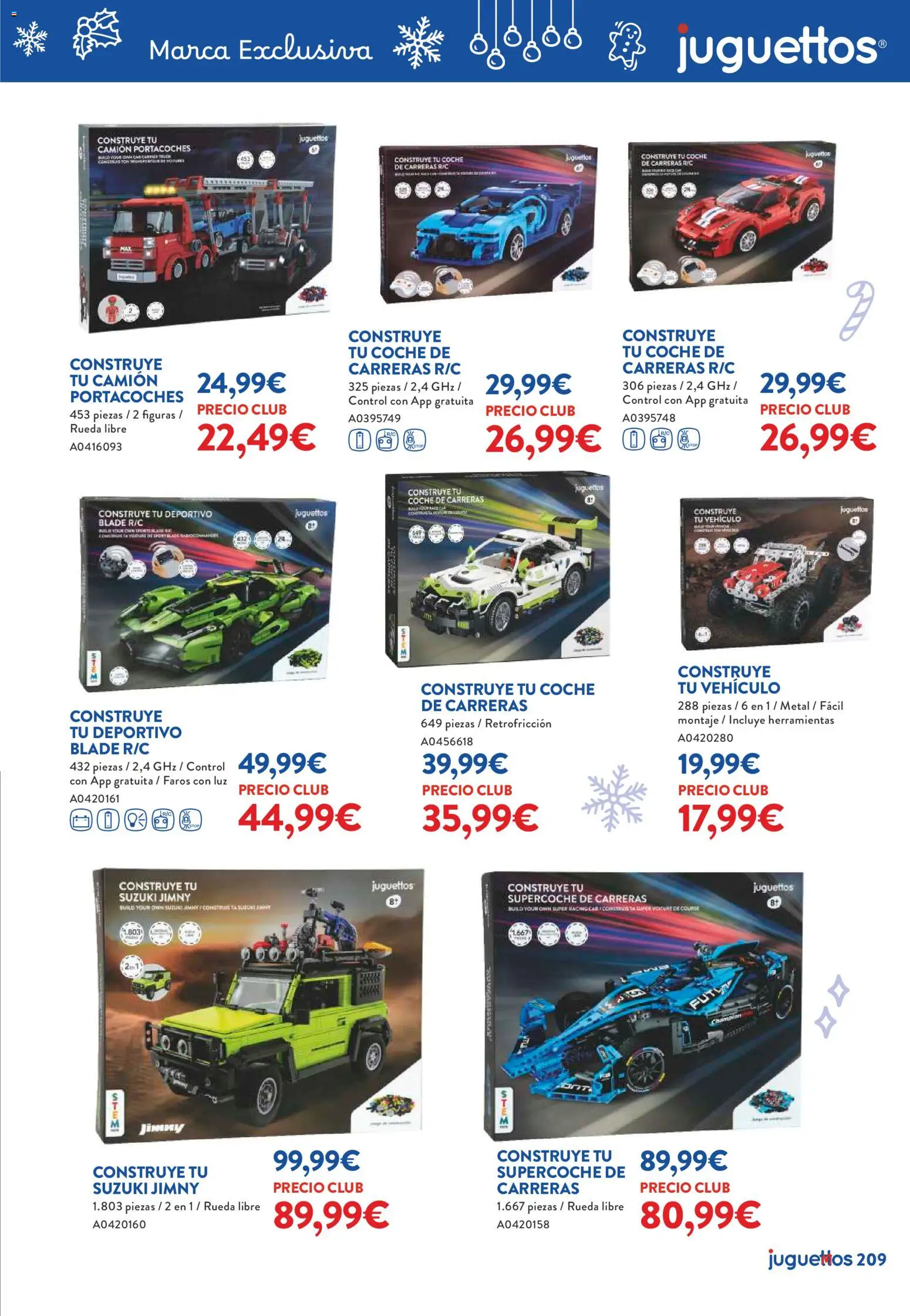 Juguettos catálogo Navidad │ válido desde el 27.10.2025 | Página: 209