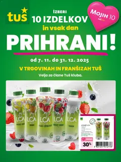 Tuš katalog akcije – veljaven od 07.11.2025