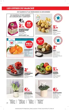 bi1 - Prévisualisation de bi1 Les offres du moment valide à partir de 27.12.2025 | Page: 24 | Produits: Poivron, Poudre, Tomate cerise, Amandes