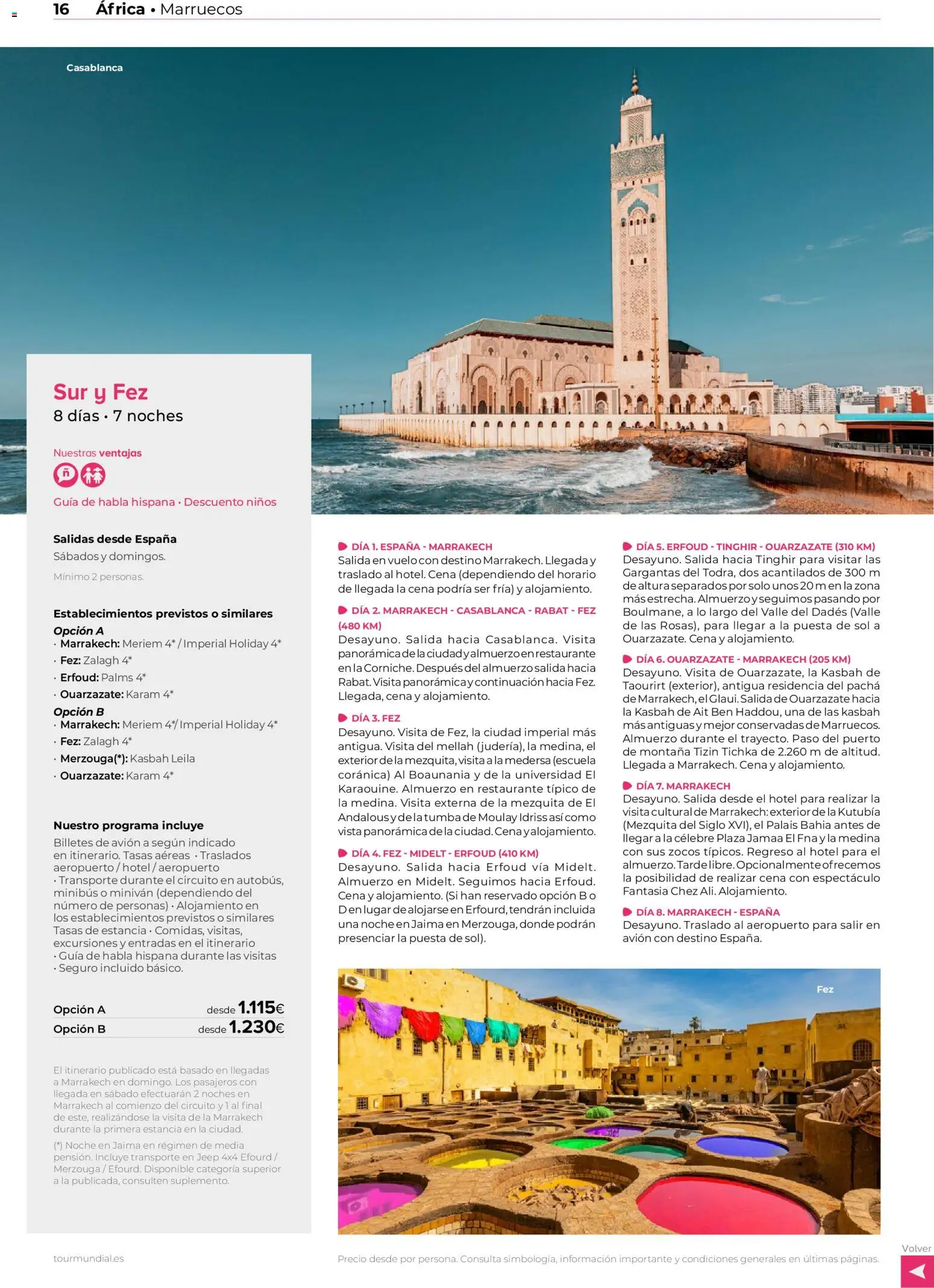 Viajes El Corte Inglés Africa y Oriente Medio │ válido desde el 01.01.2026 | Página: 16