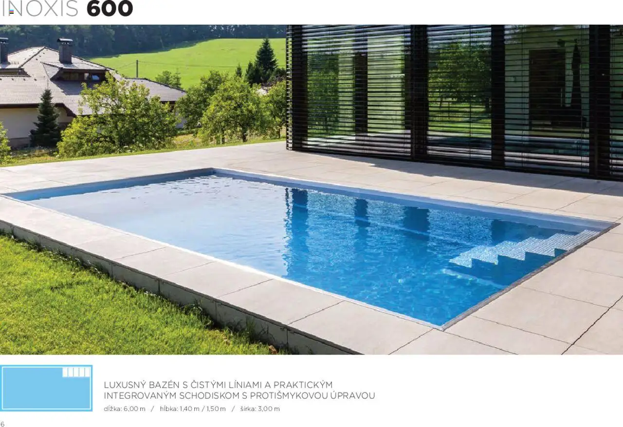 Nové Mountfield akcie – leták je platný od 15.08.2025 | Strana: 6 | Produkty: Bazén