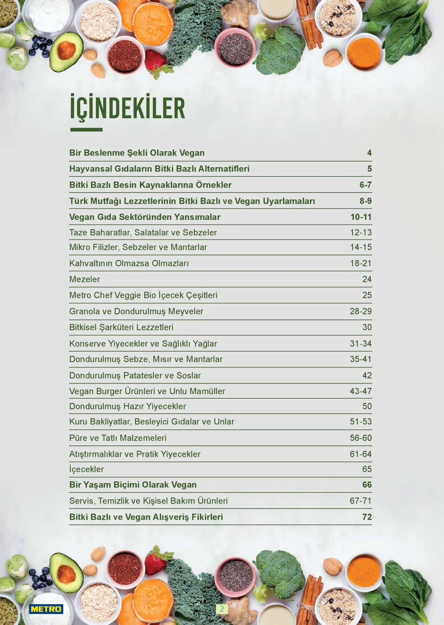 Metro - Bitki Bazlı ve Vegan 2025 - 21.10.2025 tarihinden itibaren geçerlidir | Sayfa: 2 | Ürünler: Sebzeler, Mısır