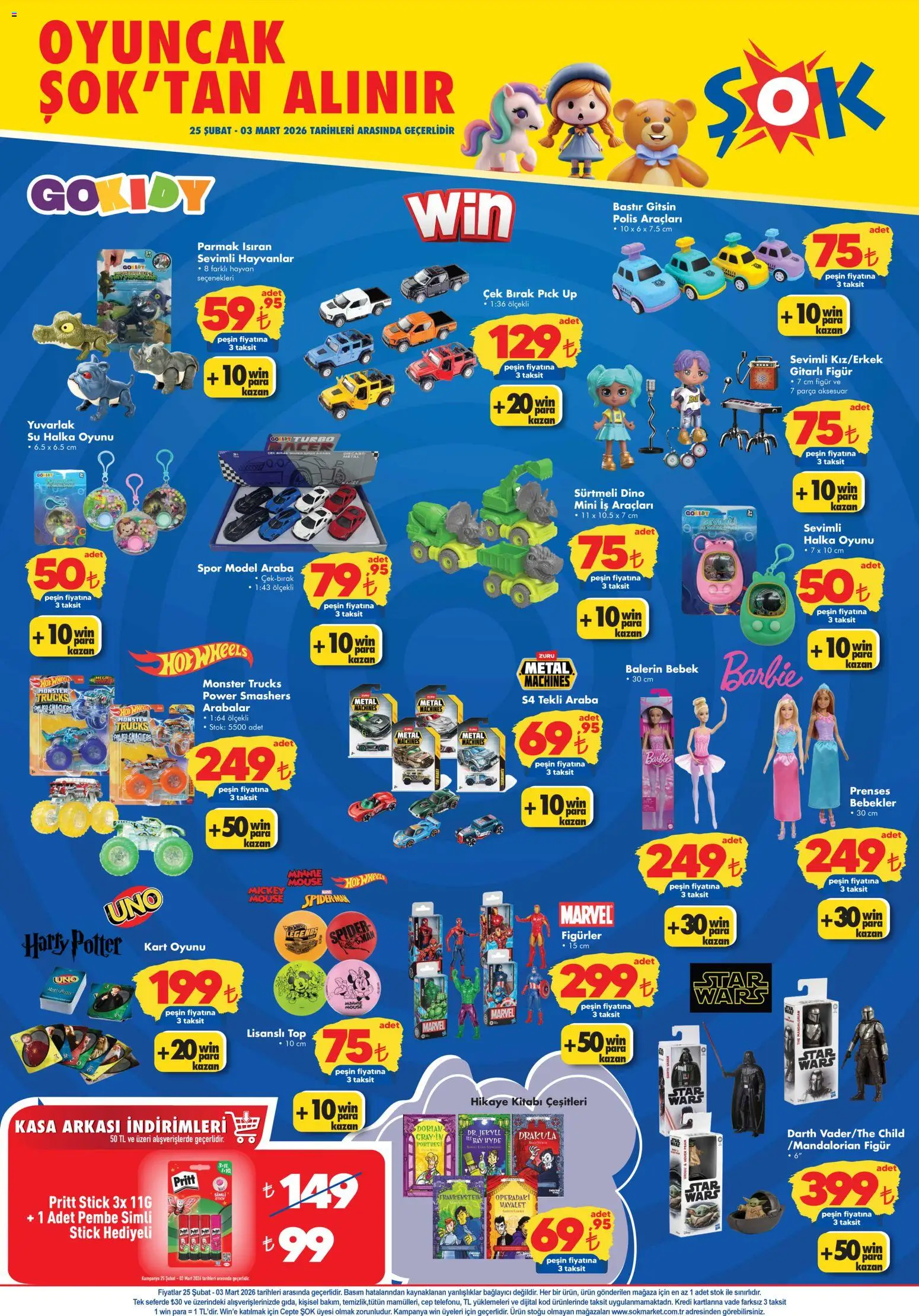 Şok Market Katalog - 25.02.2026 tarihinden itibaren geçerlidir | Sayfa: 6 | Ürünler: Su, Bağlayıcı, Kasa