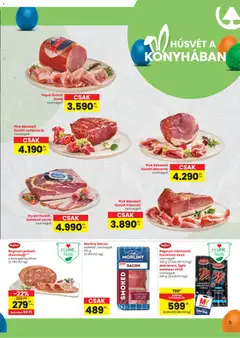 Spar akciós újság - amely érvényes a következő dátumtól: 31.03.2026 | Oldal: 3 | Termékek: Virsli, Pick, Karaj, Frikandó