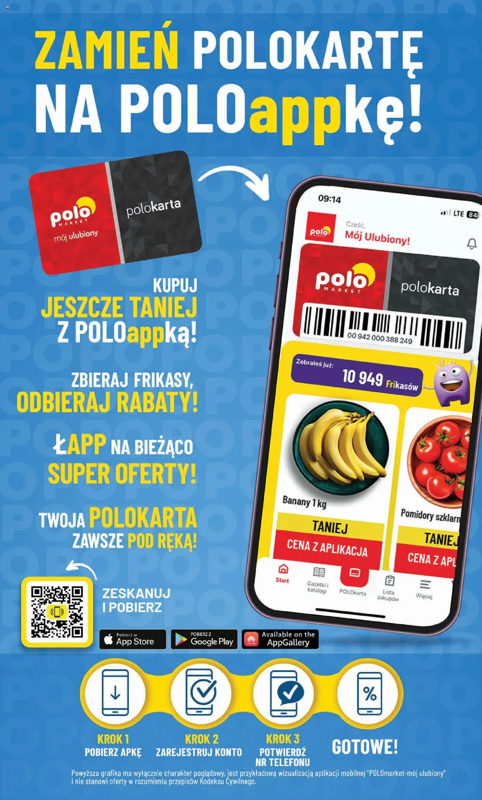 POLOmarket gazetka - Frikasowe Hity od 11.03.2026 | Strona: 2 | Produkty: Pomidory, Banany