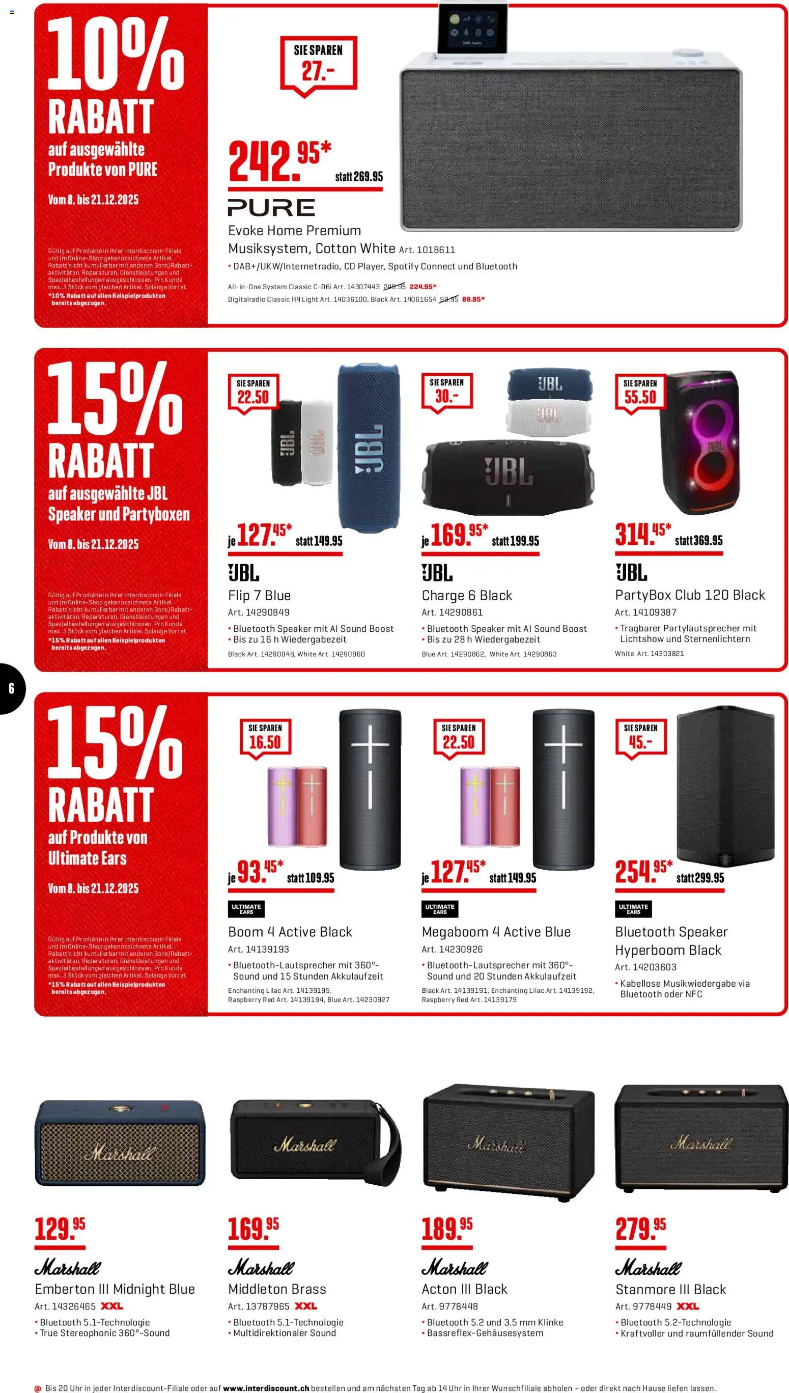 Interdiscount Aktionen – gültig ab 08.12.2025 | Seite: 6