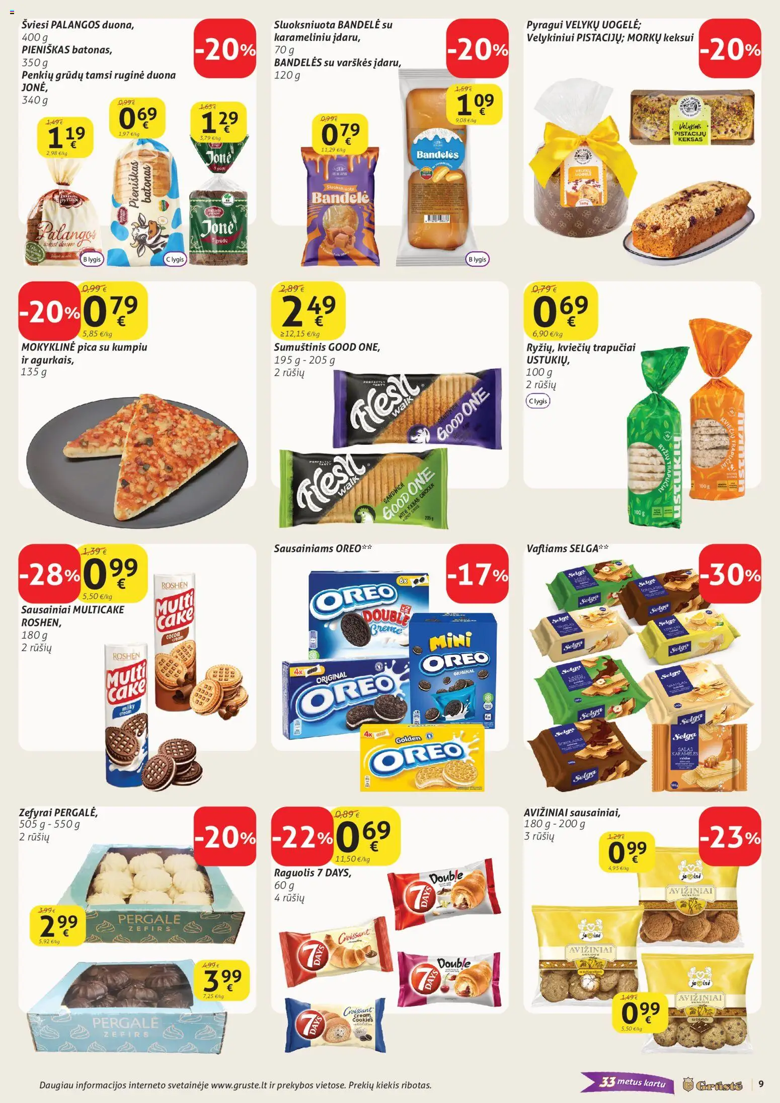 GRUSTE akcijos nuo 21.03.2026 | Puslapis: 9