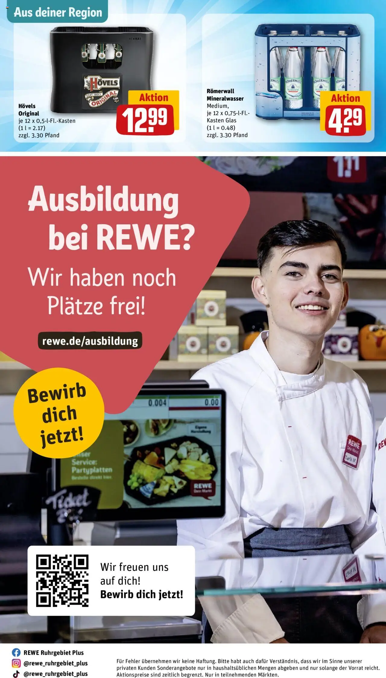 Rewe ihr Kaufpark Prospekt 	 - gültig ab dem 30.06.2025 | Seite: 34 | Produkte: Mineralwasser