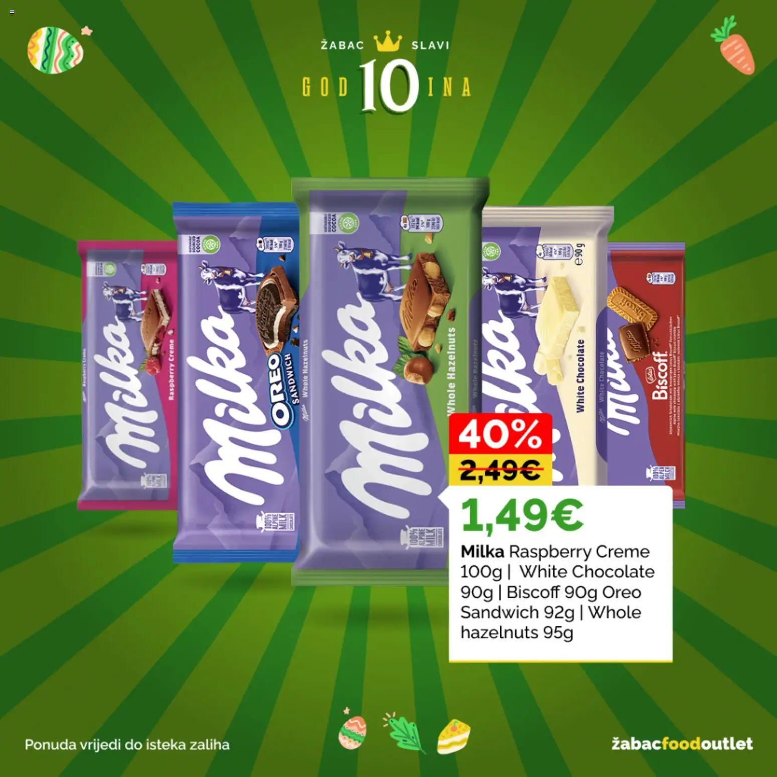 Žabac katalog | vrijedi od 30.03.2026 | Stranica: 16 | Proizvodi: Milka