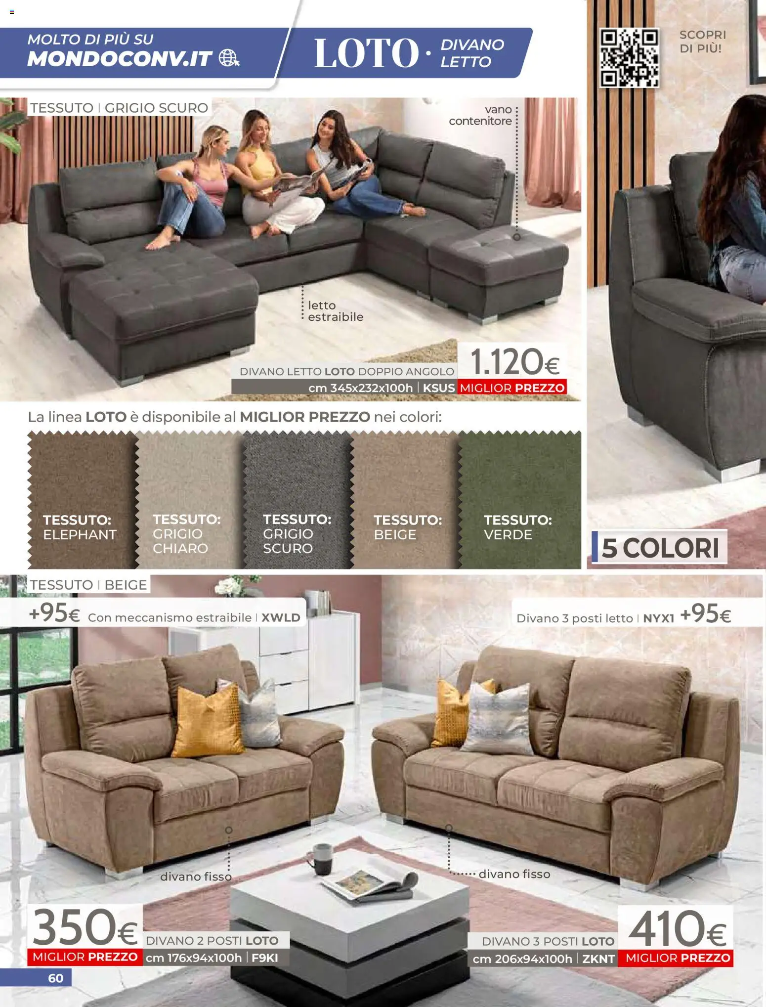 Volantino Mondo Convenienza del 01.04.2026 | Pagina: 62