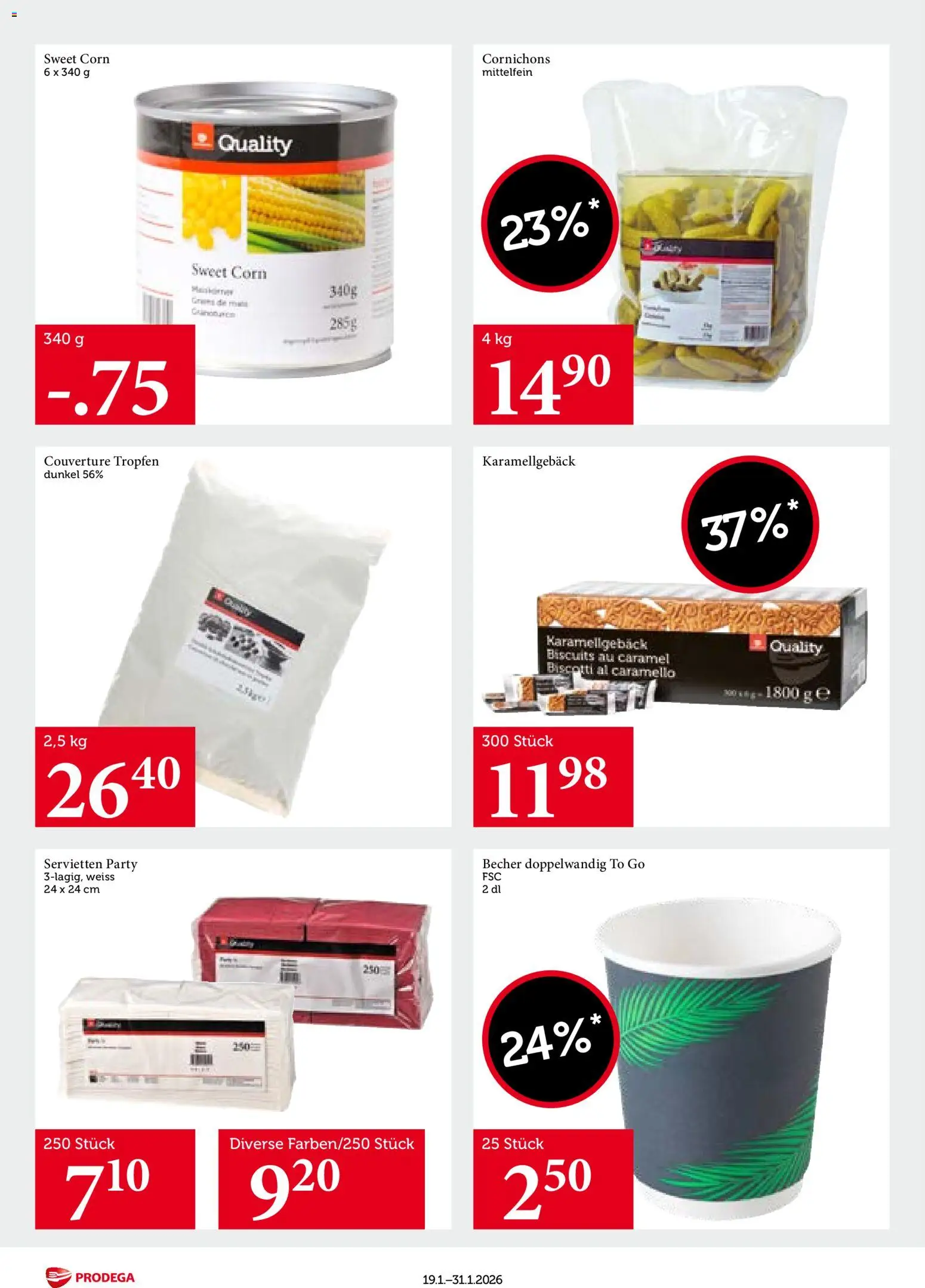 Prodega Aktionen Transgourmet Quality – gültig ab 19.01.2026 | Seite: 24