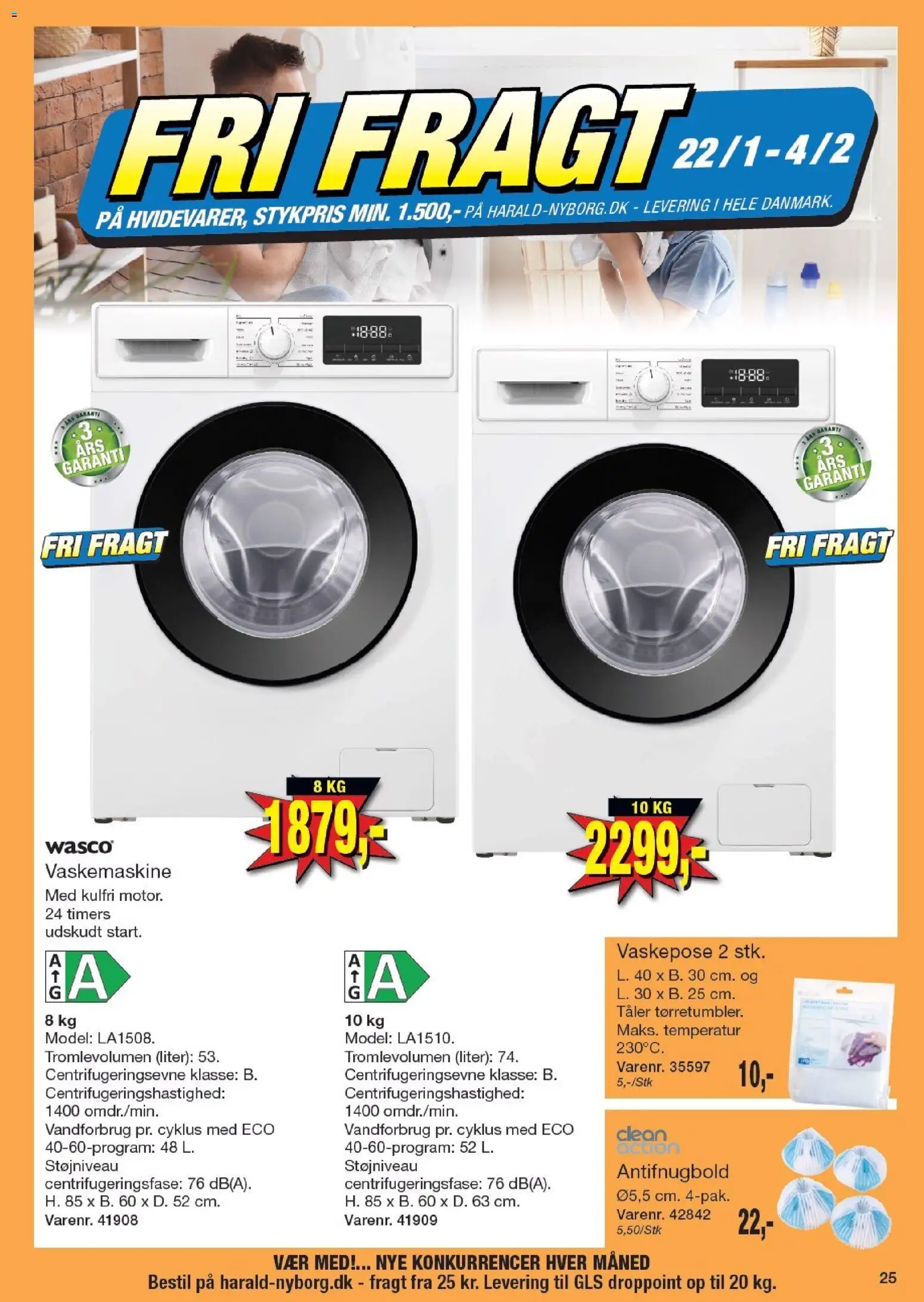 Harald Nyborg tilbudsavis – gyldig fra 29.01.2026 | Side: 27 | Produkter: Vaskemaskine