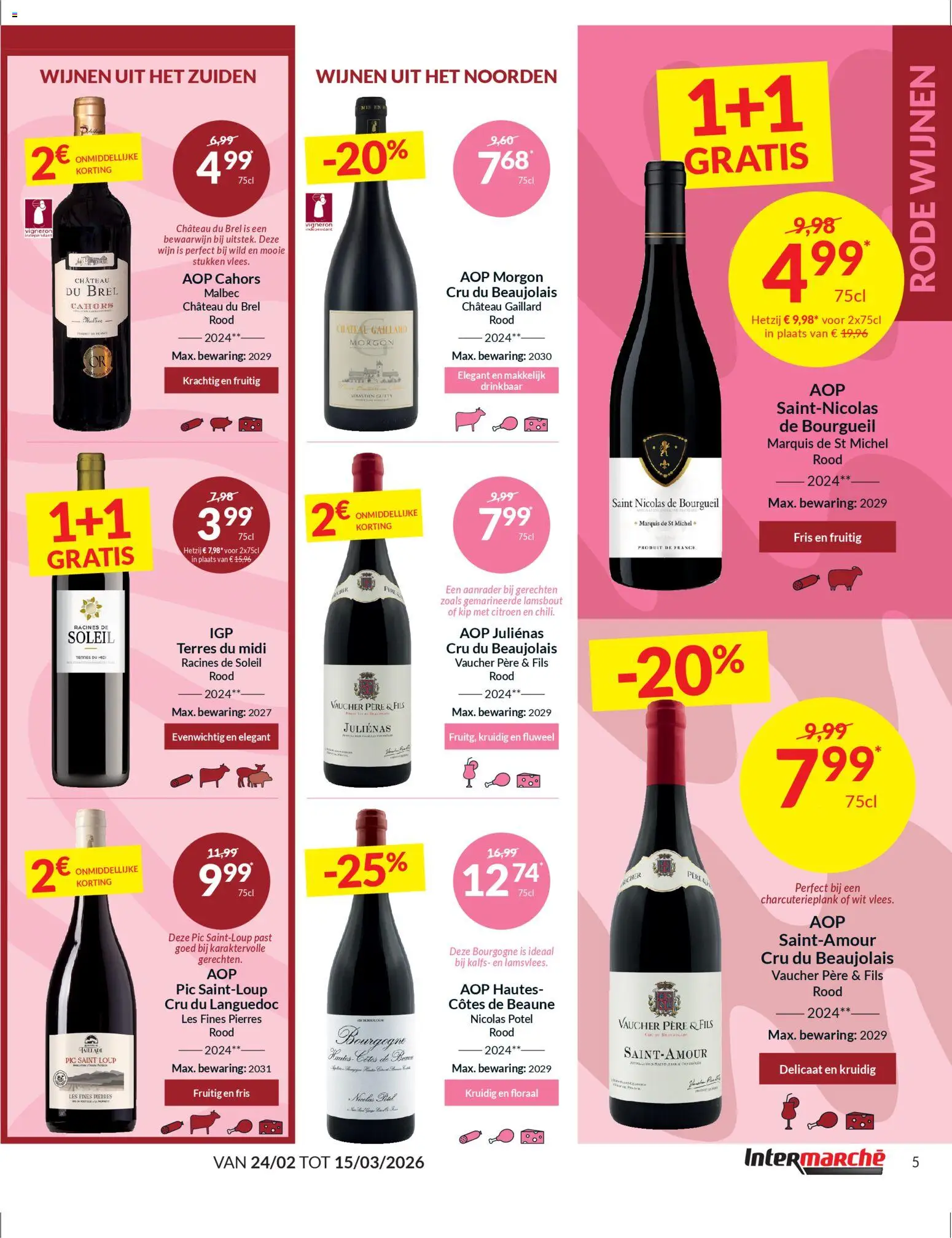 {H1} | Pagina: 5 | Producten: Wijn, Kip, Citroen