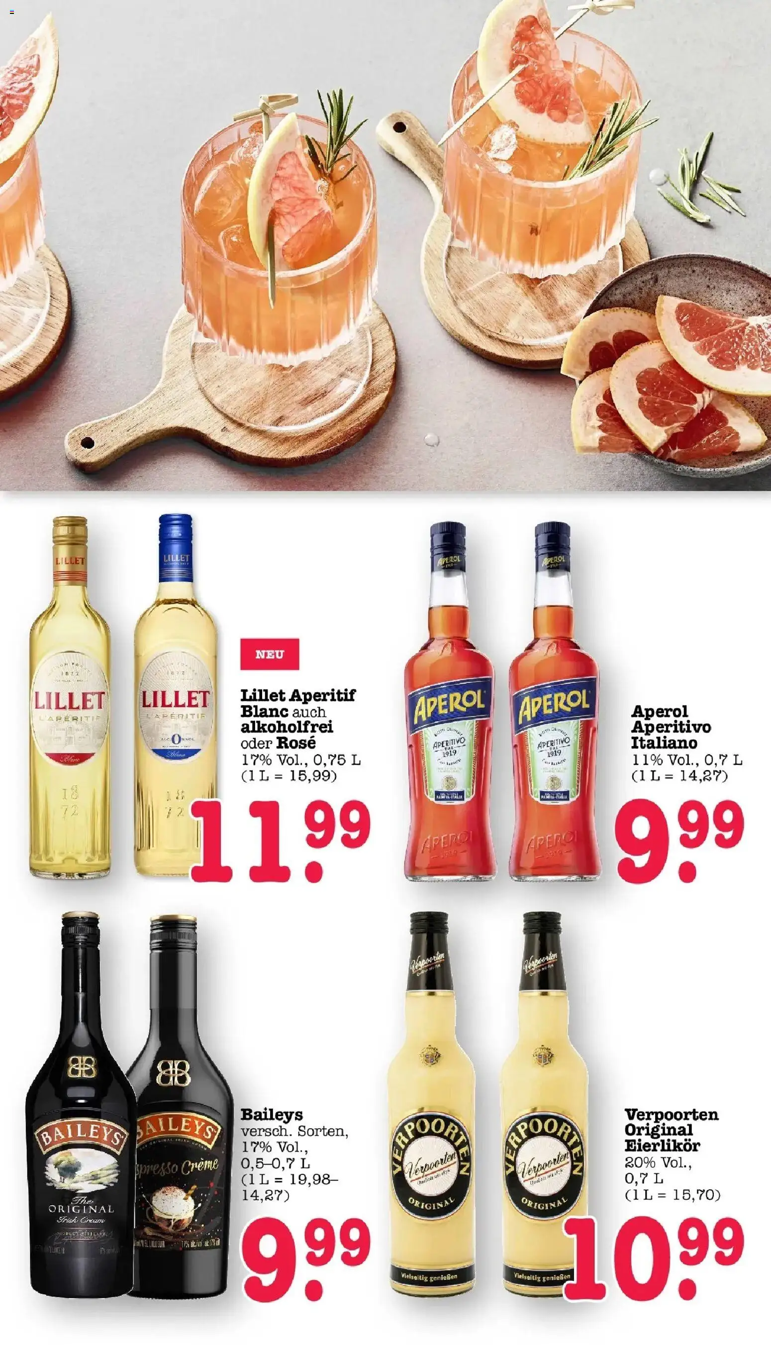 Edeka prospekt Offenbach	 – gültig ab 30.03.2026 | Seite: 61 | Produkte: Creme, Lillet, Baileys, Aperol