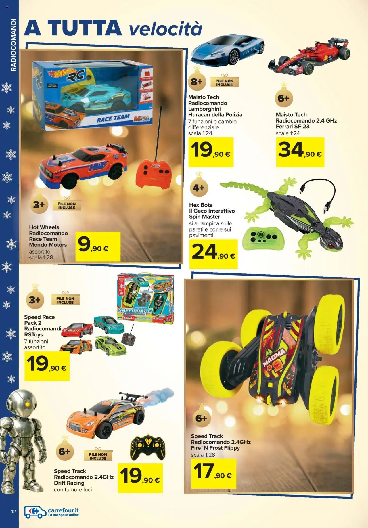 Volantino Carrefour del 24.10.2025 | Pagina: 12 | Prodotti: Pile, Scala