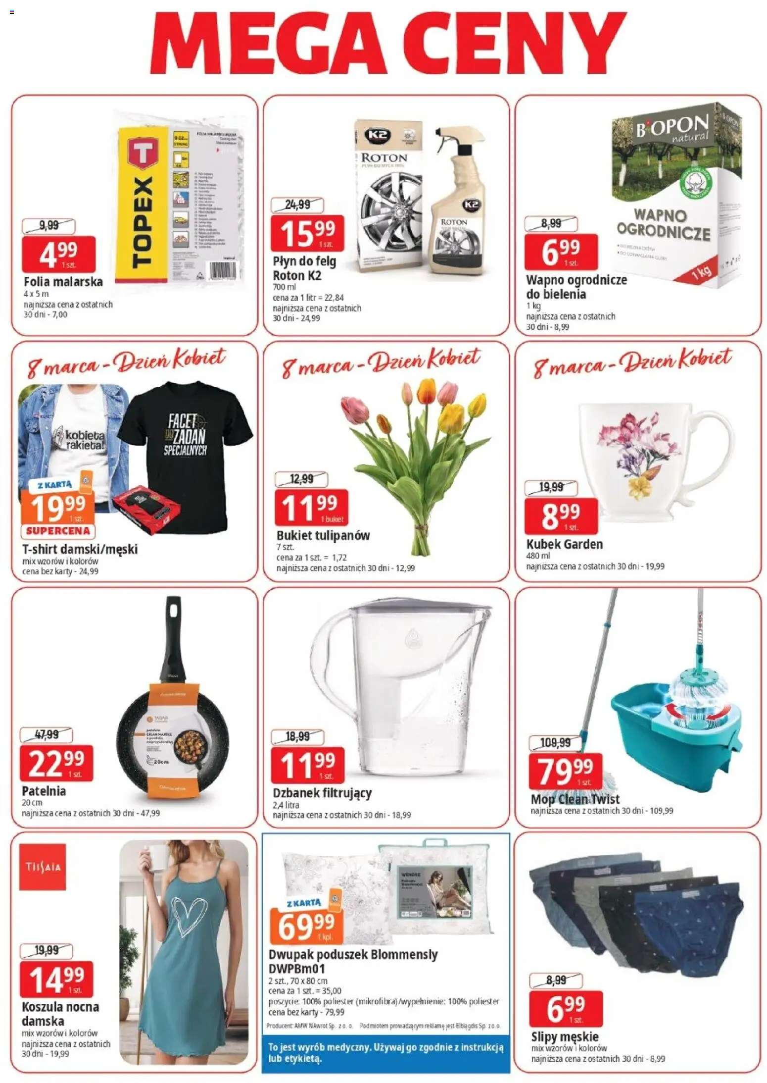 E.Leclerc Gazetka - Elbląg od 02.03.2026 | Strona: 2 | Produkty: Koszula, Karta, Dzbanek, Patelnia