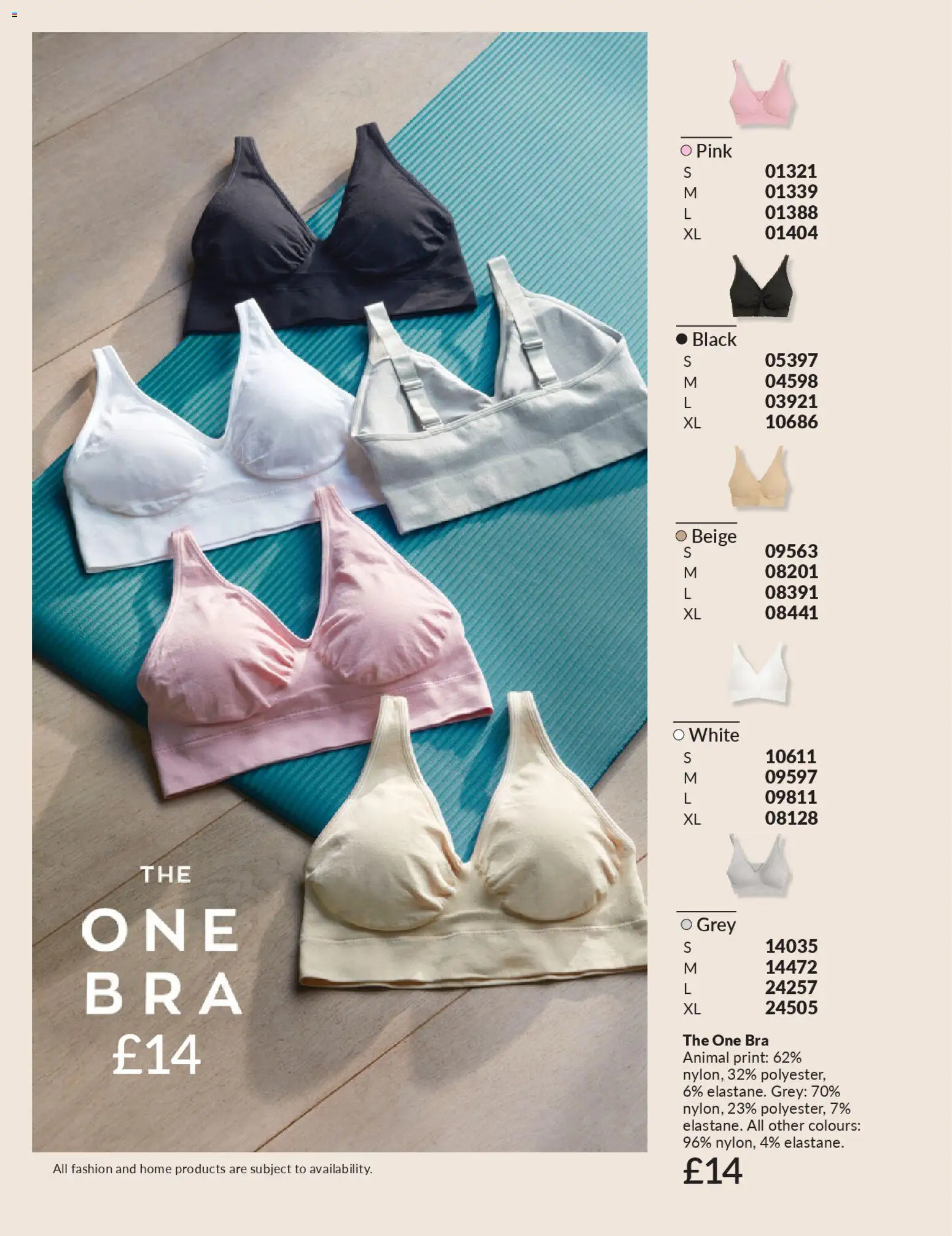 {H1} | Page: 226 | Products: Bra